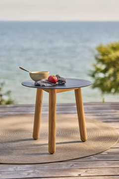 MINDO 118 - Round aluminium garden side table by Mindo - view 3
