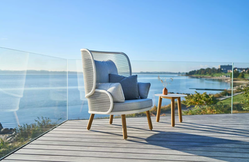 MINDO 118 - Sunbrella® outdoor wingchair by Mindo - view 3
