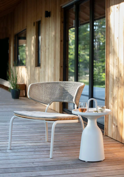 MINDO 101 - Garden aluminium easy chair by Mindo - view 3