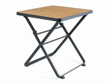 MINDO 121 - Square folding bamboo garden table by Mindo - view 2