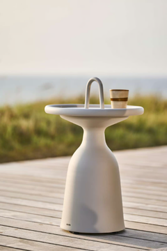 MINDO 104 - Aluminium garden side table by Mindo - view 3