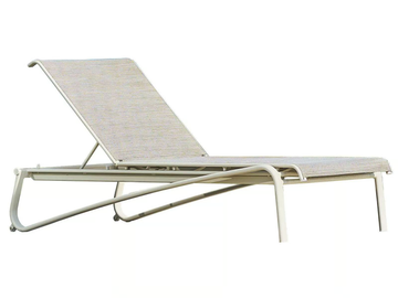 MINDO 105 - Recliner Batyline® sun lounger with castors by Mindo - view 2