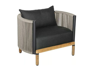 MINDO 107 - Upholstered Sunbrella® garden armchair with armrests by Mindo - view 2