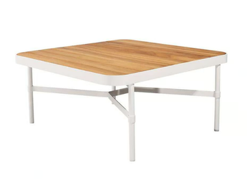 MINDO 100 - Square teak garden side table by Mindo - view 2