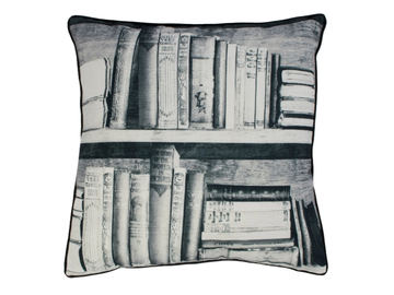 BOOKSHELF - Square fabric cushion by Mineheart - view 2
