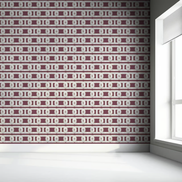 CHAIN - Motif Ecological fire retardant non-woven paper wallpaper by Mineheart - view 3
