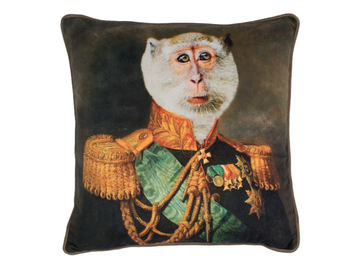 DUKE GIBSON - Square velvet cushion by Mineheart - view 2