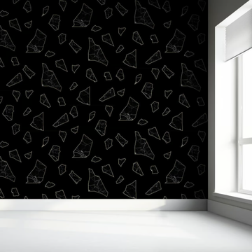 MARBLE FRAGMENT - Motif fire retardant non-woven paper wallpaper by Mineheart - view 3