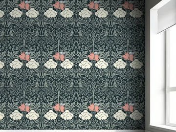 MORRIS DREAM - Motif non-woven paper wallpaper by Mineheart - view 2
