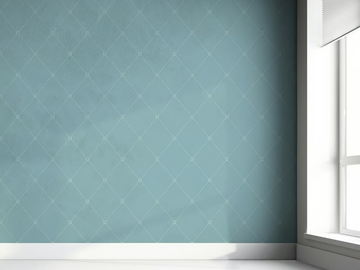 OUTILINE QUILT - Motif fire retardant non-woven paper wallpaper by Mineheart - view 2