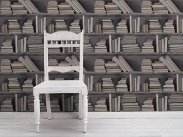 BOOKSHELF - Vinyl wallpaper by Mineheart - view 3
