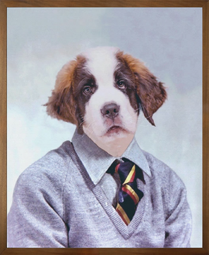 BERNARD HR - Canvas print by Mineheart - view 2