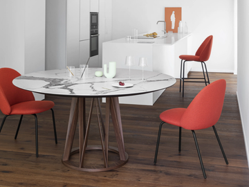 ACCO - Round ceramic table by Miniforms - view 3
