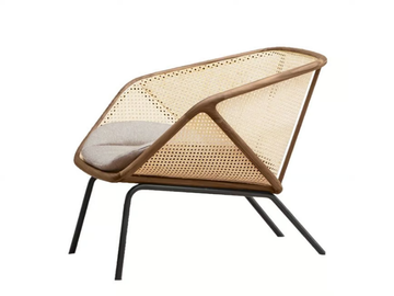 COLONY - Straw easy chair by Miniforms - view 2