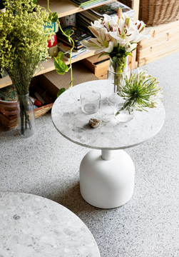 ILLO - Round natural stone coffee table by Miniforms - view 3