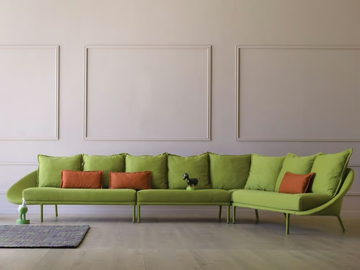 LEM - Sectional fabric sofa by Miniforms - view 2