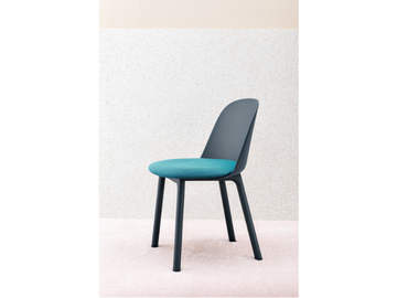 MARIOLINA - Chair with integrated cushion and wooden legs by Miniforms - view 3