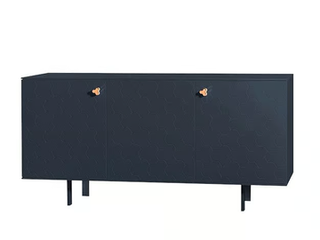 SOKO - Wooden sideboard with doors by Miniforms - view 2