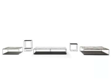 LIAM - Marble coffee table by Minotti - view 2