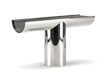 PILOTIS - Rectangular ash console table by Minotti - view 2