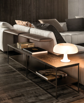 CALDER BRONZE SIDE TABLES - Coffee table by Minotti - view 3