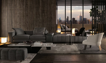 FREEMAN SEATING SYSTEM - Sofa by Minotti - view 3