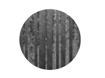 DIBBETS BARCODE - Round rug by Minotti - view 2