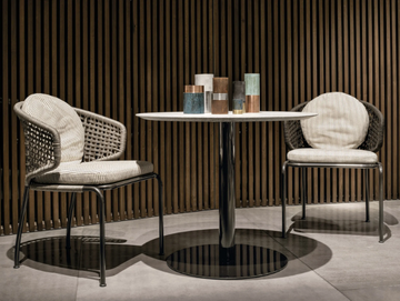 ASTON CORD OUTDOOR CHAIR - Outdoor chair by Minotti - view 3