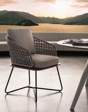 RIVERA LITTLE - Outdoor chair by Minotti - view 3