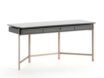 EROS - Wooden and metal writing desk by MisuraEmme - view 2