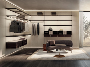 PALO ALTO WALL - Wooden boiserie with integrated lighting by MisuraEmme - view 2