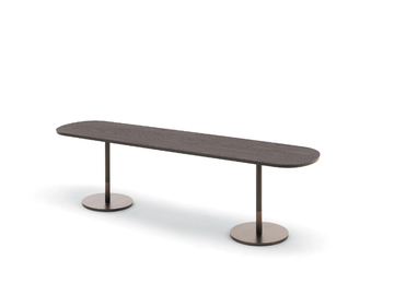 STILETTO - Oval wooden console table by MisuraEmme - view 3
