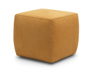 STONE - Square fabric pouf by MisuraEmme - view 2