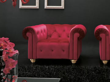 ALTAIS - Tufted armchair with armrests by MitoHome - view 2