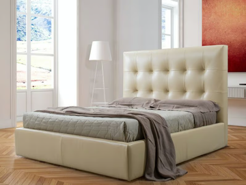 GIUNONE - Double bed with tufted headboard by MitoHome - view 2