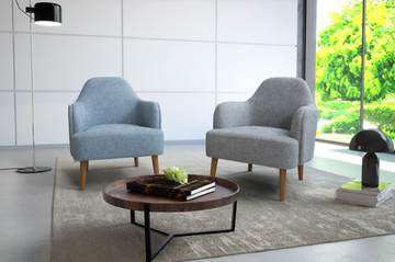 GRETA - Easy chair with armrests by MitoHome - view 3