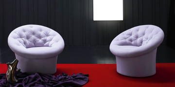LIBRA - Tufted velvet easy chair by MitoHome - view 3
