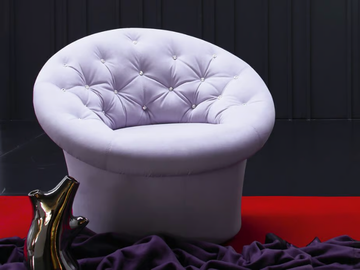 LIBRA - Tufted velvet easy chair by MitoHome - view 2