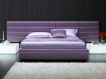 SIRIO - Storage bed with upholstered headboard by MitoHome - view 2