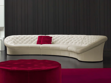 VEGA - Curved tufted sofa by MitoHome - view 2