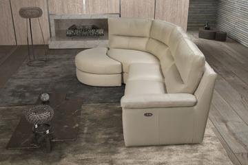 ZAIRE - Recliner sofa with footstool by MitoHome - view 3