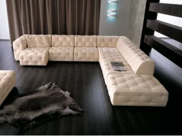 ORIONE - Corner tufted sofa with chaise longue by MitoHome - view 2