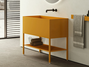 DOOR - Freestanding metal washbasin by Moab - view 2