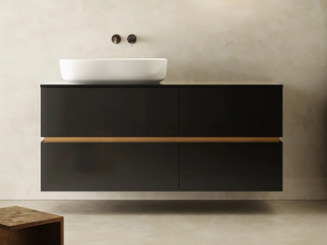 DRESSCODE - Single vanity unit with drawers by Moab - view 2