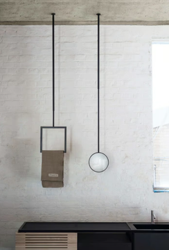FRAME - Round shaving mirror by Moab - view 3