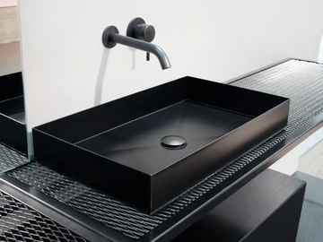 INDUSTRIAL LINE - Rectangular single metal washbasin by Moab - view 2