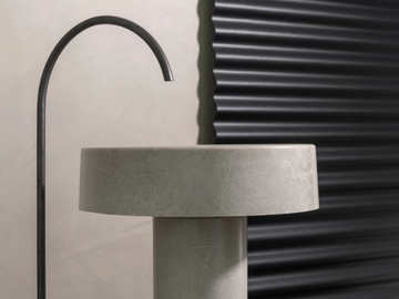 LVR - Freestanding fiberglass washbasin by Moab - view 3