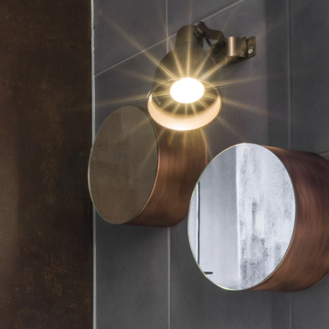 M3 - Round wall-mounted mirror by Moab - view 3