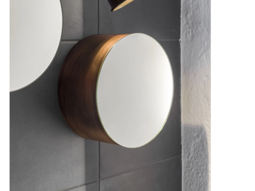 M3 - Round wall-mounted mirror by Moab - view 2