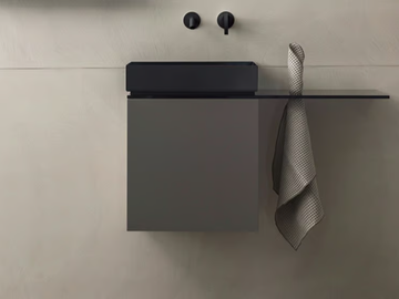 P40 - Wall-mounted vanity unit with door by Moab - view 3